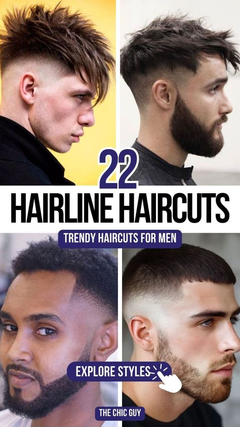 Best Haircuts for Men with Thinning Hair in 2024! Justin Hartley Haircut, Receding Hairline Styles Men, Classic Short Hairstyles, Men Embracing, Haircuts For Receding Hairline, Faded Hair Color, Hairstyles For Receding Hairline, Short Hair Up, Trendy Mens Haircuts