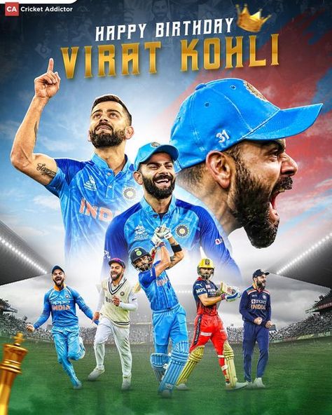 Virat Kohli Hd Images 4k Happy Birthday, Virat Kohli Happy Birthday Photo, Happy Birthday King Kohli, Happy Birthday Writing Style, Virat Kohli Birthday, Kohli Birthday, Happy Birthday Virat Kohli, Happy Birthday Goat, Happy Birthday King