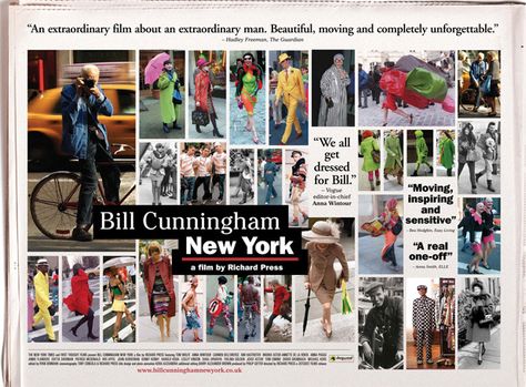 “It’s as true today as it ever was. He who seeks beauty, will find it,” the wise words of the two-wheeled-wonder that is Bill Cunningham. Bill Cunningham New York, Vogue Editor In Chief, Lazy Night, Fashion Documentaries, Bill Cunningham, Tom Wolfe, New York Poster, Annie Leibovitz, Takashi Murakami