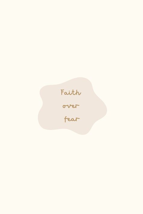 Let your faith be bigger than your fear ❤️ Fear Not, Faith > Fear, He First Loved Us, Faith Over Fear, Christian Quotes, Vision Board, First Love, Jesus, Let It Be