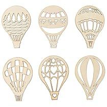 Hot Air Balloon Design, Wooden Slices, Balloon Shapes, Wooden Tags, Wooden Cutouts, Wood Chips, Wooden Shapes, Balloon Design, Wooden Pendant