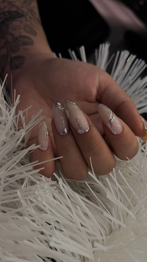 white nails milk new year Milk Nails Design, Blueberry Milk Nails, Milk Nails, Rice Milk, Milk Bath, Baby Milk, Nails Done, Nail Arts, Nails Inspo