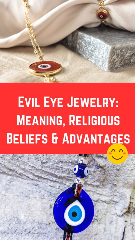 Evil Eye Jewelry: Meaning, Religious Beliefs & Advantages (Facts) Greek Antiquity, Staring At You, Just Imagine, Greek Words, Evil Eye Jewelry, Eye Jewelry, Drinking Glasses, The Mediterranean, Evil Eye