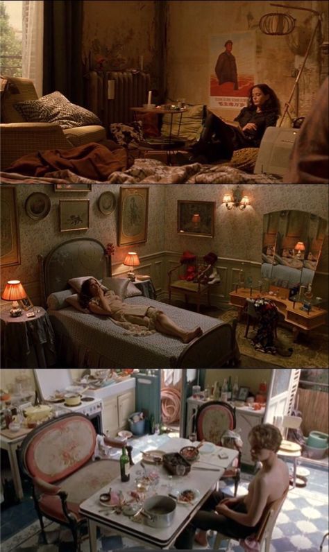 Art House Film Aesthetic, The Dreamers Movie, Blue Motel, Movie Bedroom, Beautiful Cinematography, Best Cinematography, Movie Shots, Human Poses Reference, Movie Posters Minimalist