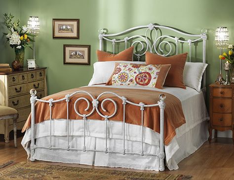 Wesley Allen Eldridge Iron Bed in Canada | The Mattress & Sleep Co Rod Iron Beds, Rod Iron Bed, Wesley Allen Iron Bed, Iron Metal Bed, Antique Iron Beds, Cast Iron Beds, Iron Beds, Wrought Iron Bed, Iron Bed Frame