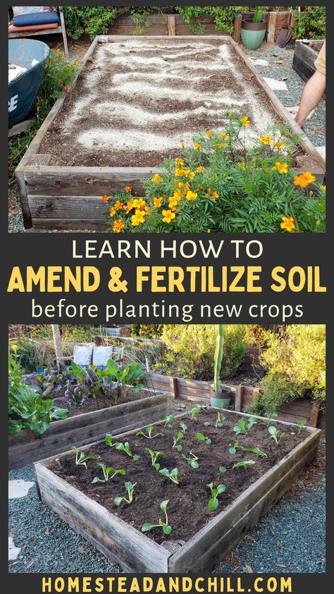 How To Make Healthy Garden Soil, Preparing Soil For Planting, How To Prepare Garden Soil For Planting, Adding Nutrients To Garden Soil, In Bed Composting, How To Prep Soil For Vegetable Garden, Amending Soil In Raised Beds, Regenerative Gardening At Home, How To Prepare Soil For Vegetable Garden