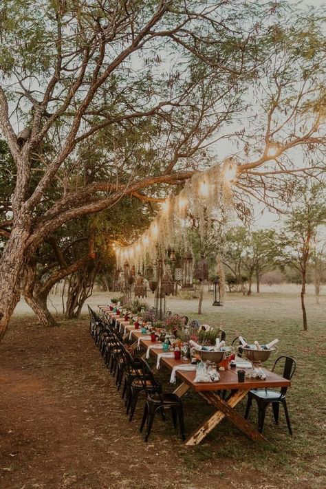 Pasture Wedding Reception, Bush Wedding Decor, Farm Wedding Outdoor, Bush Wedding Ideas, Small Intimate Farm Wedding, Farm Reception, Farm Event, Intimate Farm Wedding, Australian Country Wedding