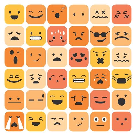 Emoji Board, Emoji Characters, Emoticons Emojis, Emoji Design, Emoji Art, Branding Design Packaging, Face Illustration, Emoji Faces, Character Collection