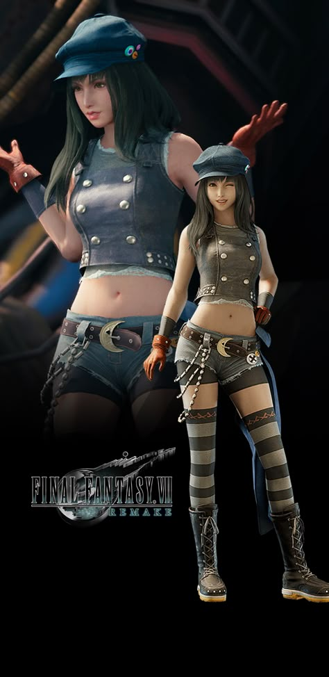 Video Game Outfits, Final Fantasy Collection, Final Fantasy Vii Remake, Nobody Knows, Retro Videos, Game Character Design, Final Fantasy Vii, Video Game Characters, Female Character Design