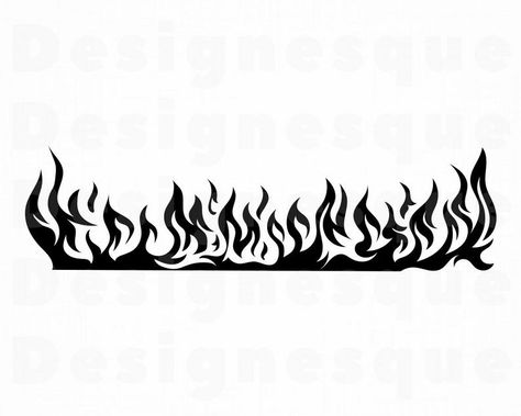 Flames Clipart, Flame Svg, Flames Svg, Lettering Malandro, Fire Svg, Elephant Outline, Hand Quilting Patterns, Skull Stencil, Arm Band Tattoo