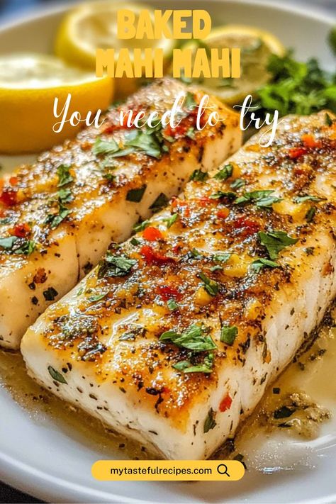 This simple Baked Mahi Mahi recipe is packed with flavor and super easy to make. The tender fish is baked to perfection with a delicious seasoning blend, making it the perfect choice for a quick weeknight dinner or a special occasion. Cooking Mahi Mahi, Mahi Recipes, Baked Mahi Mahi, Mahi Mahi Recipe, Better Eating Habits, Protein Dinners, Mahi Mahi Recipes, Fish Meals, Easy Meal Planning