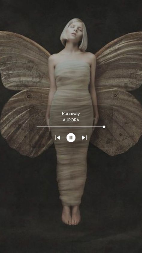 Aurora Lyrics Wallpaper, Aurora Runaway Aesthetic, Runaway Arora, Runaway Wallpaper, Aurora Wallpaper Aesthetic, Aurora Song, Runaway Song, Aurora Lyrics, Runaway Aurora