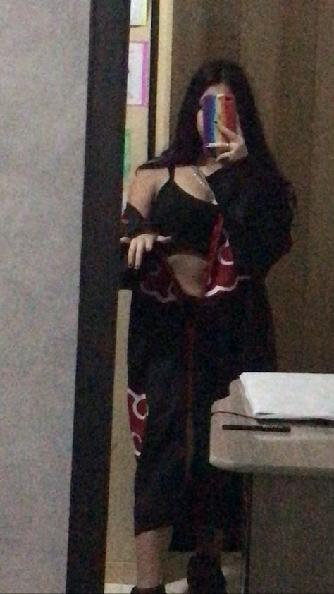 Akatsuki Cosplay Female, Madara Cosplay, Akatsuki Cosplay, Naruto Madara, Kawaii Cosplay, Naruto Girls, Cosplay Outfits, Girl Icons, Gothic Fashion