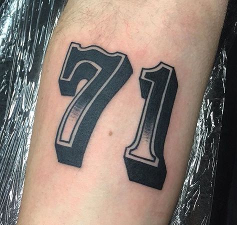 Drew tattoo numbers Drew Tattoo, Tattoo Number, Tattoo New, S Tattoos, Tattoos Pictures, Trending Tattoo, Number Ideas, Number Tattoos, Tattoo Font