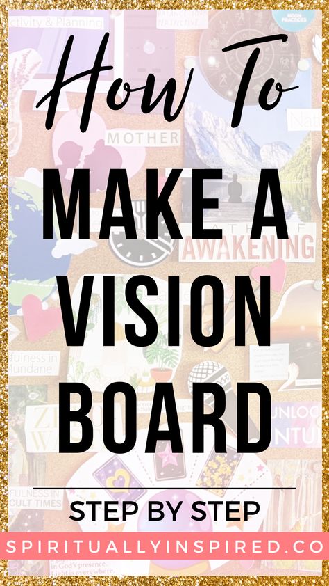 Vision Boards for Beginners - Spiritually Inspired Make Vision Board, Board Ideas For School, Health Definition, Diy Vision Board, Vision Board Ideas Examples, Vision Board Success, Achievement Unlocked, Spiritual Stories, Make A Vision Board