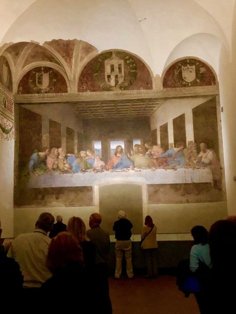 Milan, Italy's Northern Jewel - Da Vinci's Last Supper Da Vinci Last Supper, Italy Milan, Classic Artwork, Family Worship, The Last Supper, Last Supper, Milan Italy, New City, One Word