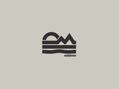 Quick outdoors logo ⛰ by Plank Design Company on Dribbble Outdoor Logos Design, Event Tshirt Design Ideas, Landscape Design Logo, Outdoor Brand Logo, Outdoorsy Logos, Mountain Logo Minimalist, Logo Design Mountain, Outdoor Logo Design, Outdoors Logo Design