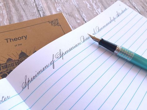 Improve My Handwriting, Spencerian Penmanship, Penmanship Practice, Learn Handwriting, Handwriting Analysis, Improve Your Handwriting, Improve Handwriting, Calligraphy Set, Friendly Letter