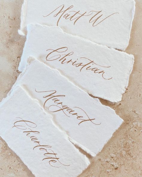 Oh Blythe Design | Wedding & Event Stationery (@ohblythedesign) • Instagram photos and videos Handmade Paper Place Cards, Event Stationery, Autumnal Wedding, Fall Wedding Color Palette, Paper Place, Fall Wedding Colors, Wedding Calligraphy, Wedding Place Cards, Design Wedding