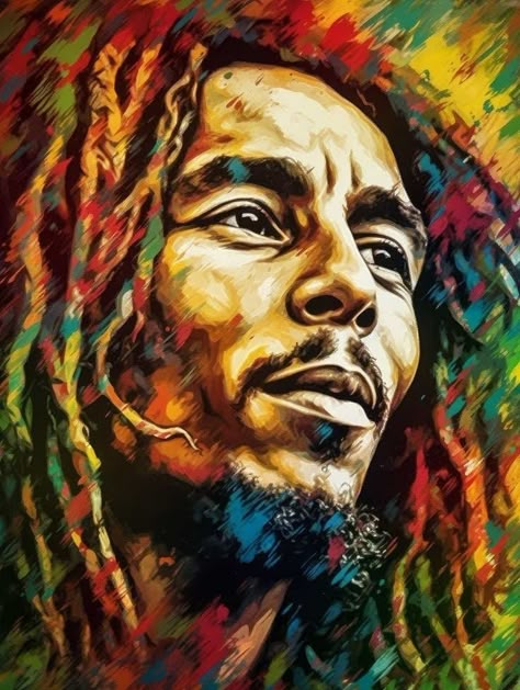 Bob Marley Dibujo, Michael Jordan Images, Bob Marley Artwork, African Portraits Art, Jimi Hendrix Art, Bob Marley Painting, Rasta Art, Pop Art Pictures, Bob Marley Pictures