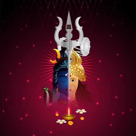 Mahashiv Ratri, Mahadev Trishul, Shiva Wallpapers, Shiva Mantra, God And Goddess, Half Smile, Om Art, Hindu Quotes, Maha Shivratri