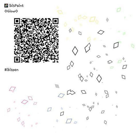 Ibis Paint Brush Qr Code, Ibis Paint Brush Qr, Brush Qr Code, Ibis Paint Brush, Paint Brush Drawing, Paint Brush Art, Brush Drawing, Digital Art Beginner, Custom Pens