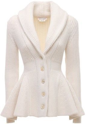 Peplum Cardigan, Best Cardigans, Knitwear Trends, Mode Zara, Fashion People, Knitwear Design, Wool Cardigan, Dream Clothes, Look Cool