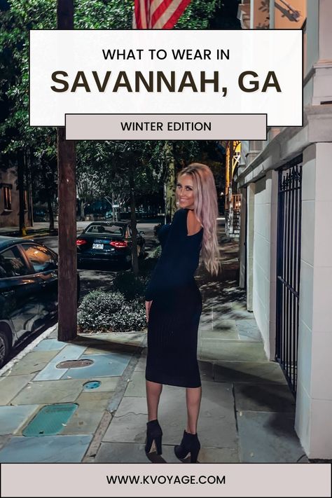 Don't let the chilly weather keep you from exploring Savannah, Georgia, one of the South's most enchanting cities! 🎠 Discover the perfect outfits and essentials to stay warm and stylish with our Winter Packing Guide ❄️👗. Click to uncover the secrets for a picture-perfect winter escape! Savannah Georgia Winter, Savannah Georgia Bachelorette, Girls Weekend Outfits, Georgia Winter, Winter Dinner Outfit, Georgia Christmas, Bodysuit Jeans, Comfortable Winter Outfits, Georgia Girls