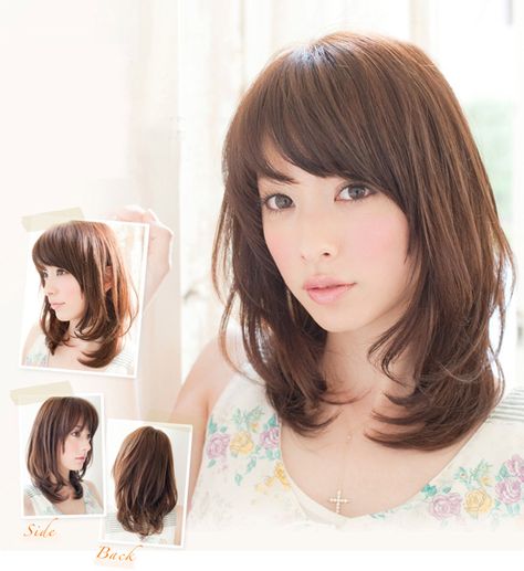 :) Medium Asian Hair, Berry Berry, Asian Short Hair, Hair Inspiration Short, Design Library, Hair Images, Hair Design, Short Hair With Bangs, Asian Hair