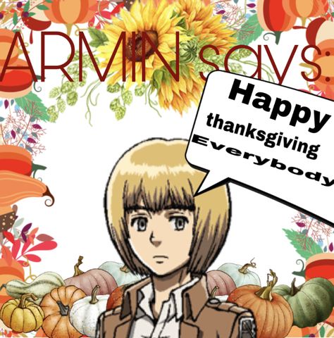 happy thanksgiving even though its december Thanksgiving Profile Pics, Anime Thanksgiving, Thanksgiving Anime, Its December, It's December, Profile Pics, Happy Thanksgiving, Attack On Titan, Profile Picture