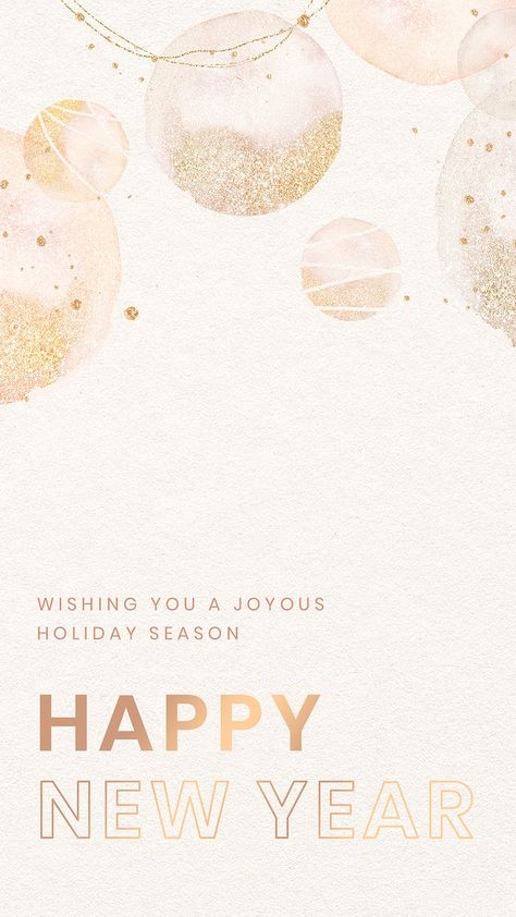 New Year Iphone Wallpaper, Iphone Wallpaper Template, Christmas Instagram Story, Beauty Brochures, New Year Card Design, Best Christmas Wishes, Wallpaper Template, Happy New Year Wallpaper, Happy New Year 2022