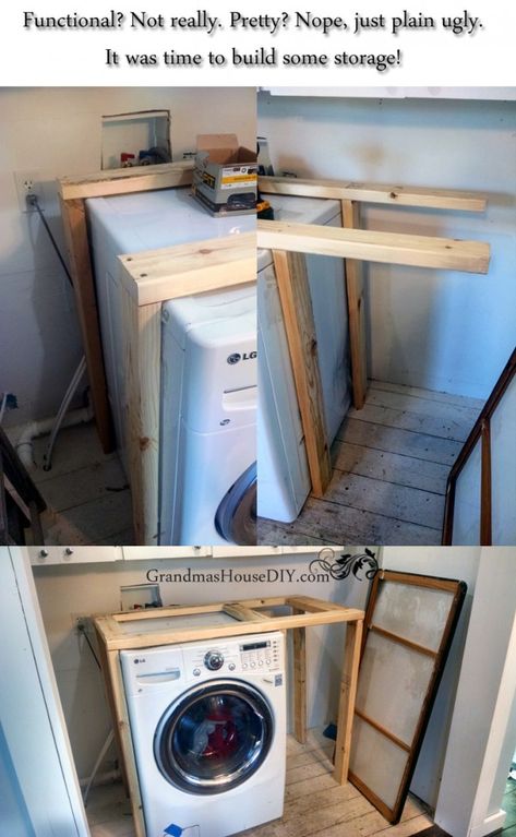 Lg Washer And Dryer, Laundry Room Storage Shelves, Small Laundry Room Organization, Room Storage Diy, Laundry Room Closet, Beach Necessities, Laundry Room Shelves, Laundry Room Remodel, Laundry Closet