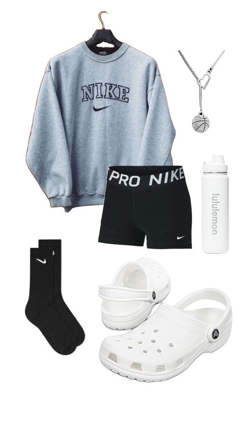 Outfit Ideas Nike, Sporty Girl Outfits, Sporty Girl Aesthetic, Nike Basic, Outfit Ideas Sporty, Sporty Summer Outfits, Preppy Outfit Ideas, Cute Athletic Outfits, Outfits Sporty