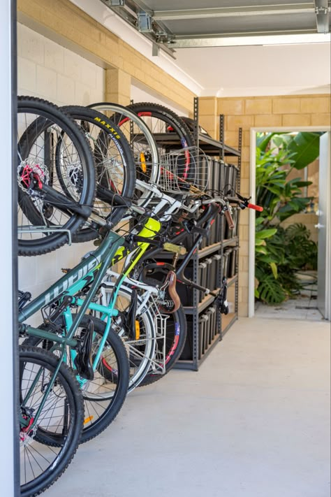 Bike rack garage