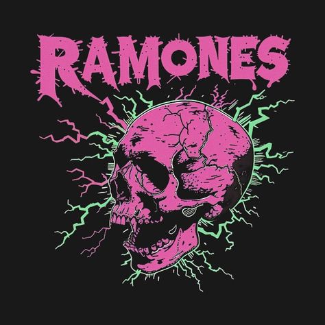 Embody the raw energy of the Ramones with a vintage skull design, radiating punk rebellion and timeless rock ‘n’ roll attitude. Ramones T Shirt, The Ramones, Vintage Skull, Ramones, Skull Design, Rock N, Rock N Roll, Old School, Tshirt Designs