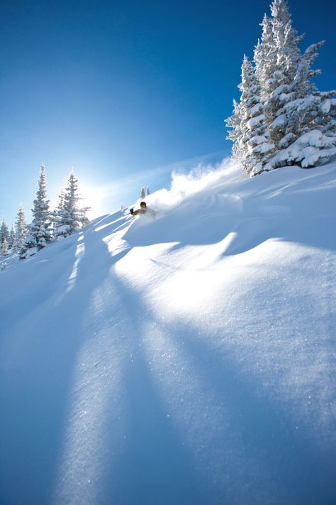 A Guide to Vail Mountain's Legendary Back Bowls | Vail-Beaver Creek Magazine Mountain Cottage, Ski Club, Beaver Creek, Ski Area, Snowy Mountains, Snow Sports, The Good Old Days, Time Travel, Snowboarding