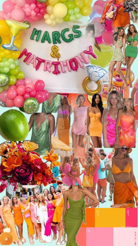 Bachelorette party theme Bachelorette Party Bus, Margaritaville Party, Bachelorette Party Items, Bachelorette Party Theme, Hens Party Themes, Mexican Bridal Showers, Margarita Party, Bachelorette Inspo, Bachelorette Planning