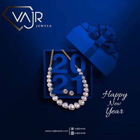 New Year Jewellery Creative Ads, Happy New Year Jewellery, New Year Jewellery Ads, Ads Motion, Jewellery Ads, Jewelry Banner, Hoarding Design, New Year Post, Poster Creative