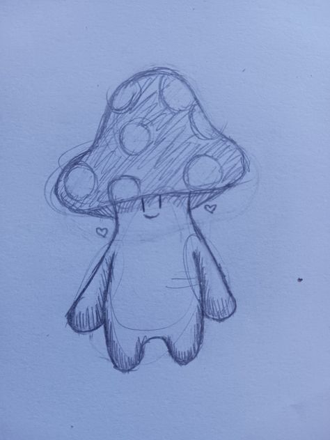 Shroom person Doodle Drawings Mushroom, Mushroom Guy Drawing, Mushroom People Drawings, October Sketches, Cute Mushroom Drawing, Food Plushies, Silly Socks, Mushroom Drawing, Cute Easy Doodles