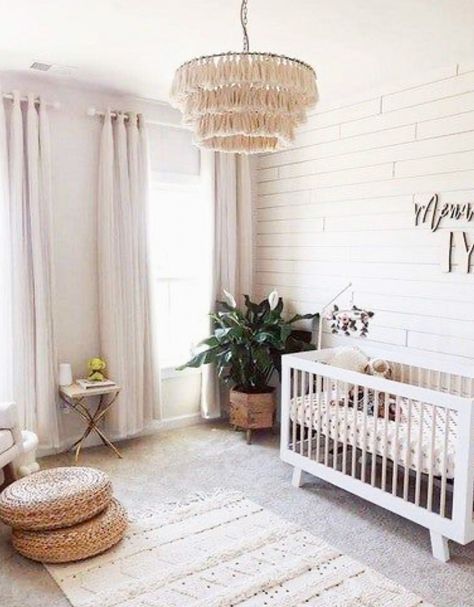 Hudson Crib, Nursery Light Fixture, Zimmer Diy, Crib Nursery, Baby Nursery Inspiration, Fun Nursery, Chic Nursery, Nursery Lighting, Nursery Room Design