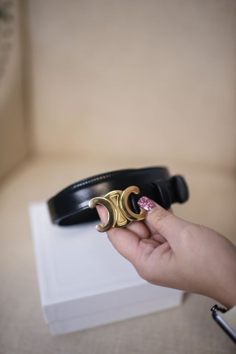 Celine Triomphe Belt Outfit, Luxury Belts Women, Designer Belt Outfit, Celine Triomphe Belt, Designer Belts For Women, Celine Belt Outfit, Hermes Belt Women Outfits, Hermes Belt Women, Belt Dress Outfit