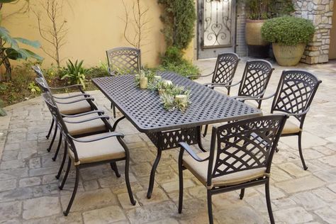 Backyard Toys, Table 8, Set Meja Makan, Casual Frocks, Outdoor Deck Furniture, Best Outdoor Furniture, Living Modern, 7 Piece Dining Set, Mesa Exterior