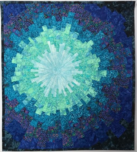 Abstract Art Quilt, Contemporary Art Quilt, Watercolor Quilt, Improv Quilting, Landscape Art Quilts, Abstract Quilt, Quilting Designs Patterns, Quilt Modernen, Circle Quilts