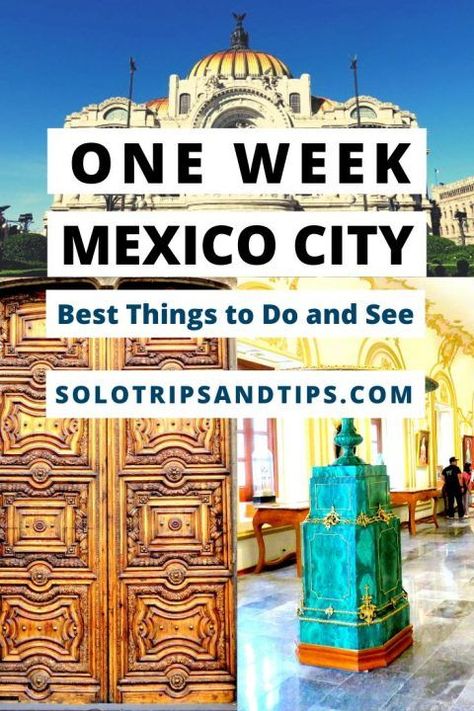 One Week In Mexico, Weekend In Mexico City, Mexico City Itinerary 10 Days, Mexico City Itinerary 7 Days, Mexico City Travel Guide, Things To Do In Mexico, Visiting Mexico City, Mexico Itinerary, Mexico City Travel