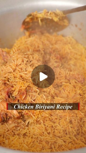 CJ Food Fest on Instagram: "Chicken Biriyani Recipe Ingredients: Basmati rice - 1kg (half boiled) Chicken - 1kg Onion - 400g Tomato - 400g Green chilli - 5-7 Coriander & Mint leaves - one handful Curd - 200g Ginger - 100g Garlic - 100g Oil - 100ml Ghee - 100ml Cinnamon - 5g Cloves - 5g Cardamom - 5g Chilli powder - 2tbsp Salt - as required Water - 1litre Follow @cj_foodfest for more tasty recipes 😊 [Biriyani love, biriyani recipe, dum biriyani, chicken biryani, tasty chicken biryani, south Indian food, tasty recipe, non veg recipe] #biryani #chickenrecipe #chickenbiriyani #southindianfood #easycooking #biriyani_love #dumbiryani #tastyfoods #sundayspecial #nonvegrecipes #foodloversindia #famousfood #indianfood #explorefood #trendingfood #cjfoodfest" Best Biryani Recipe Chicken, Chicken Biryani Recipe Videos, Non Veg Recipes Indian Chicken, South Indian Cooking Recipes, Biriyani Cooking, Chicken Biryani Recipe Indian, South Indian Food Recipes, South Indian Chicken Recipes, Biryani Recipe Video