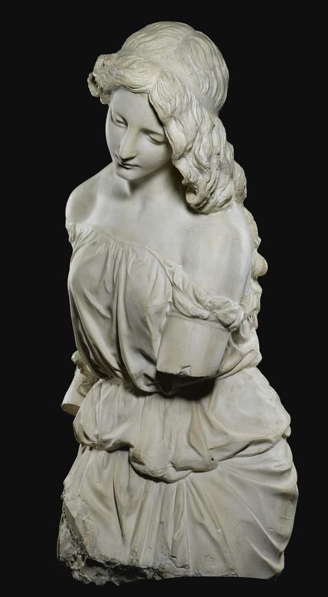 Fountain Nymph by Alexander Munro, 1863 Ancient Greek Sculpture, Human Body Art, Anatomy Sculpture, Classic Sculpture, Greek Statues, Broken Arm, Plaster Sculpture, Rennaissance Art, Academic Art