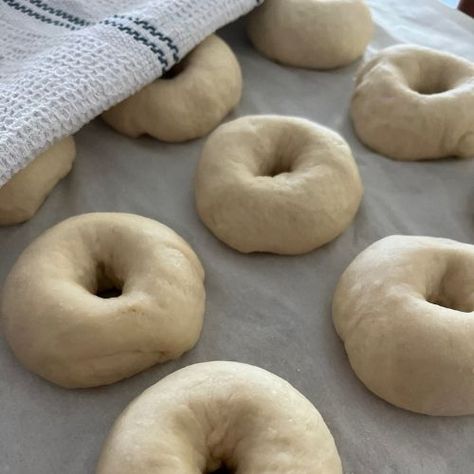 Sourdough Discard Bagels Recipe - The Pantry Mama Sourdough Discard Bagels, Discard Bagels, Bagel Calories, The Pantry Mama, Pantry Mama, Bagels Recipe, Sourdough Rolls, Sourdough Bagels, Discard Recipe