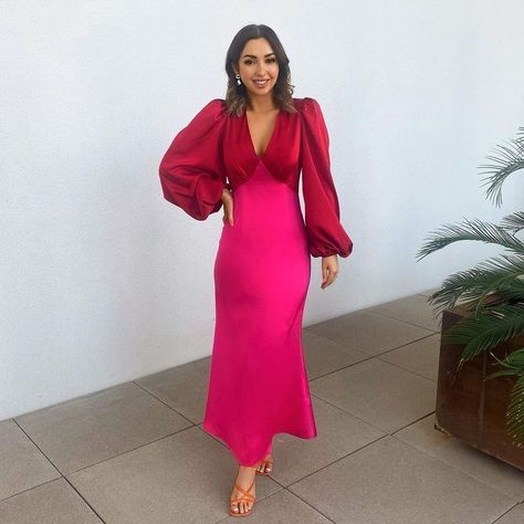 Colorful Wedding Guest Outfits, Wedding Guest Jackets, Elegant Dresses For Wedding Guest, Cute Wedding Guest Dresses, Long Sleeve Wedding Guest Dresses, Classy Wedding Guest Dresses, Summer Wedding Guest Dresses, Wedding Guest Outfit Inspiration, Elegant Silk Dresses