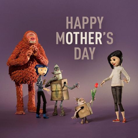 LAIKA Studios on Instagram: “Happy Mother's Day to all mothers, real and Other! #MothersDay #Coraline” Shin Nana, Stop Motion Movies, Transformers Idw, Laika Studios, Coraline Art, Coraline Movie, Coraline Aesthetic, Coraline Doll, Coraline Jones