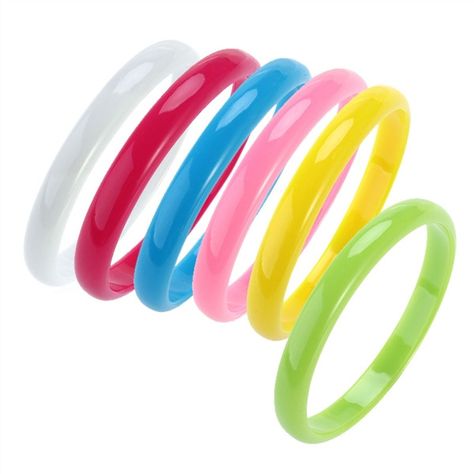 6pcs/set Fashion Plastic Candy Color Bracelet Bangle Bracelets | Wish Bracelet Party, Children Party, Plastic Bangles, Color Bracelet, Bangle Bracelet Set, Halloween Party Supplies, Bracelets Set, Jade Bangle, Jade Bracelet